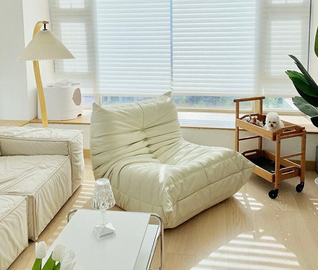 最終値下げ！リーンロゼTOGO リプロダクト ベージュ ソファ - メルカリ