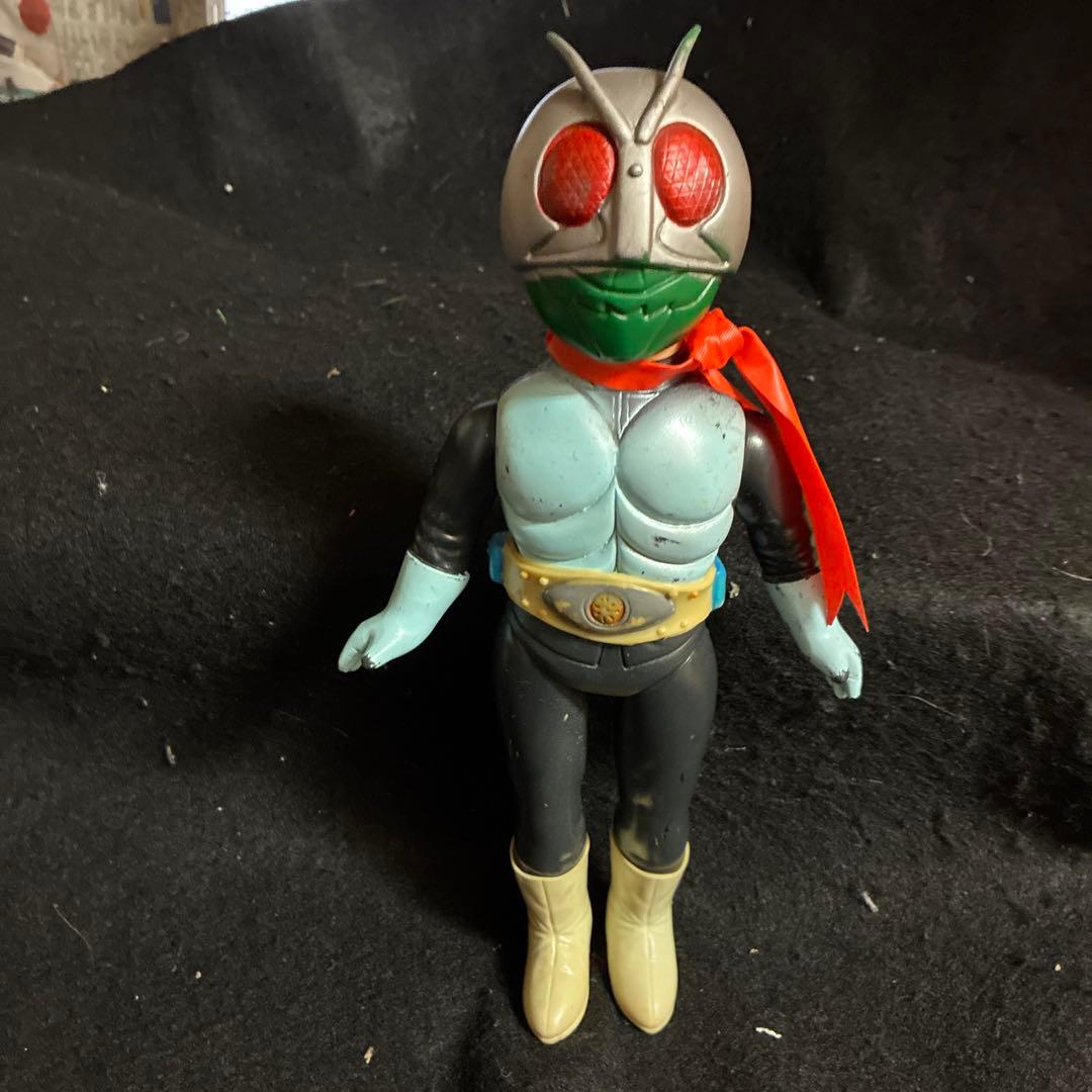 当時物 旧バンダイ 仮面ライダー ソフビ スタンダードサイズ - メルカリ