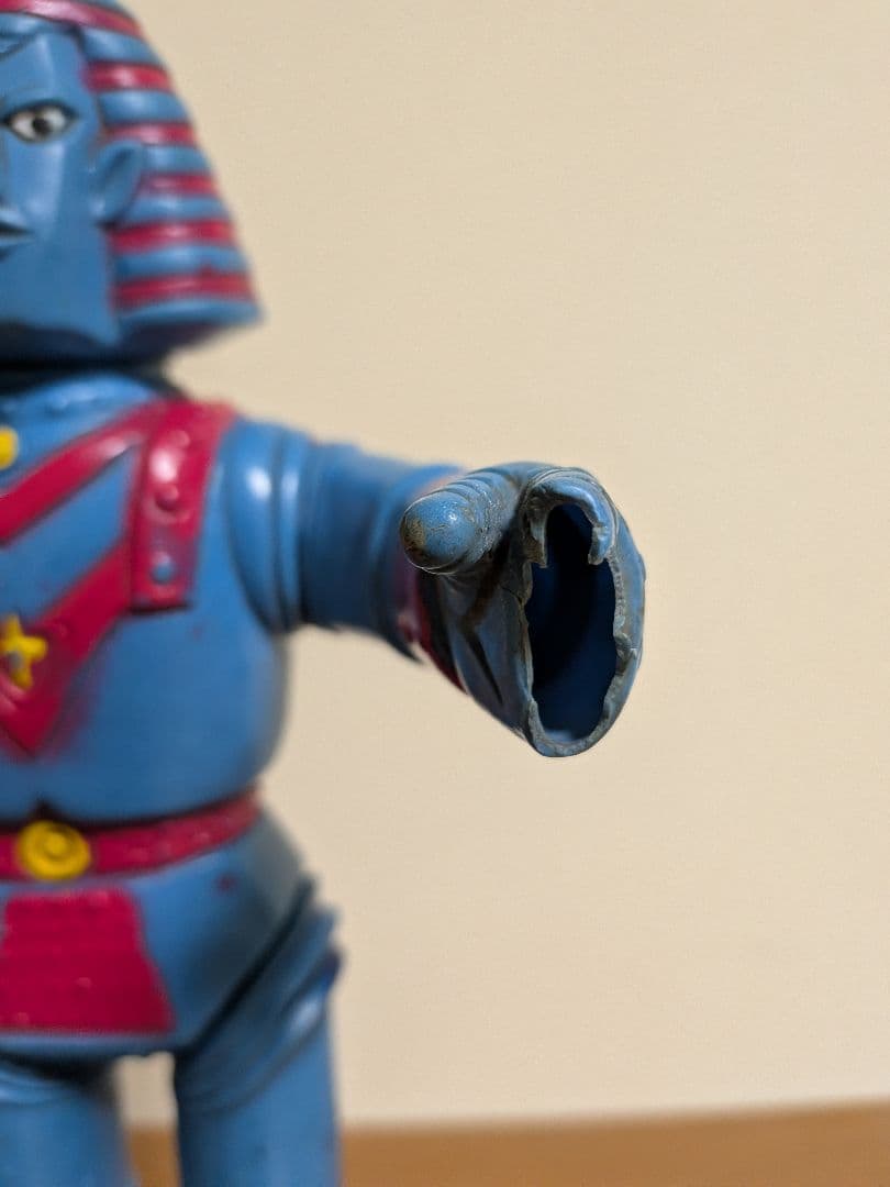 当時もの】ブルマァク ソフビ ジャイアントロボ 左手先破損 - メルカリ