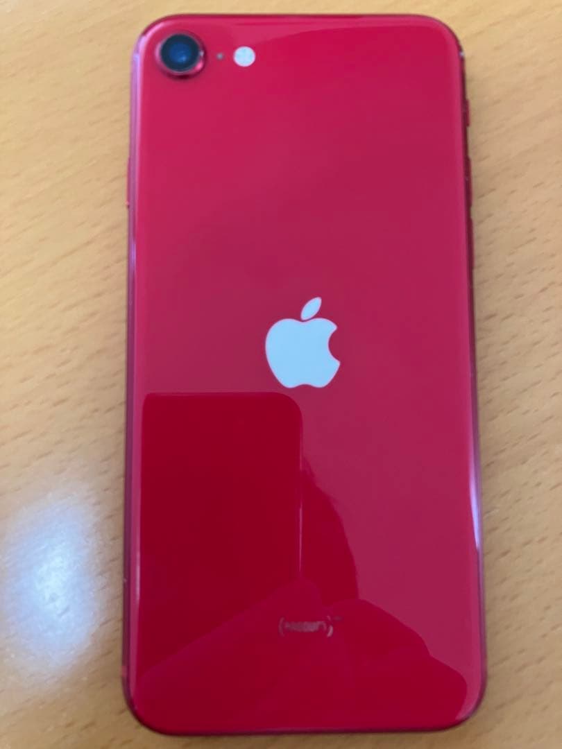 値下げ中！SIM解除済！iPhone SE第2世代 レッド 128GB
