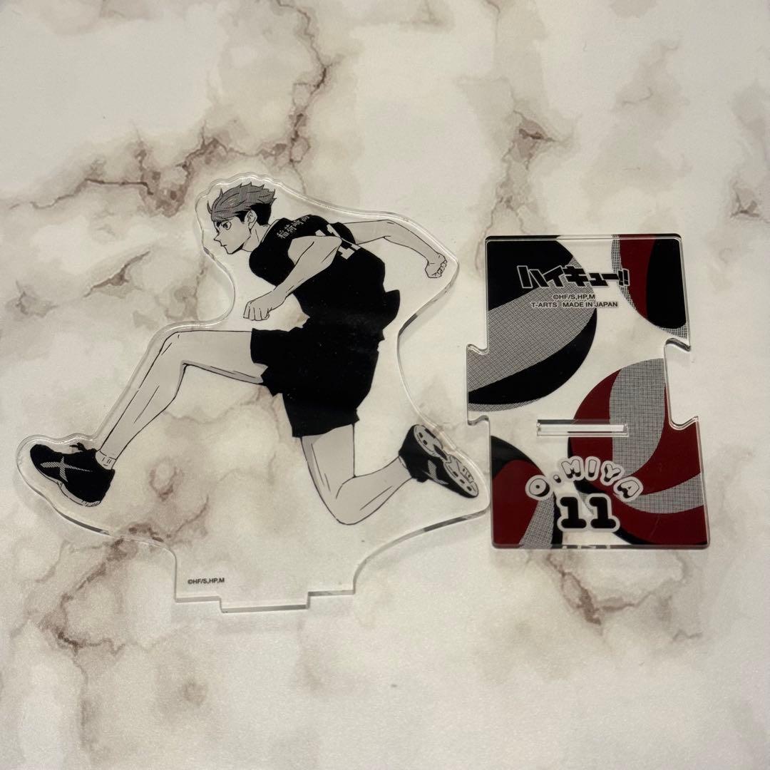 ハイキュー‼︎ 宮治 ジャンプ アクリルスタンド - メルカリ