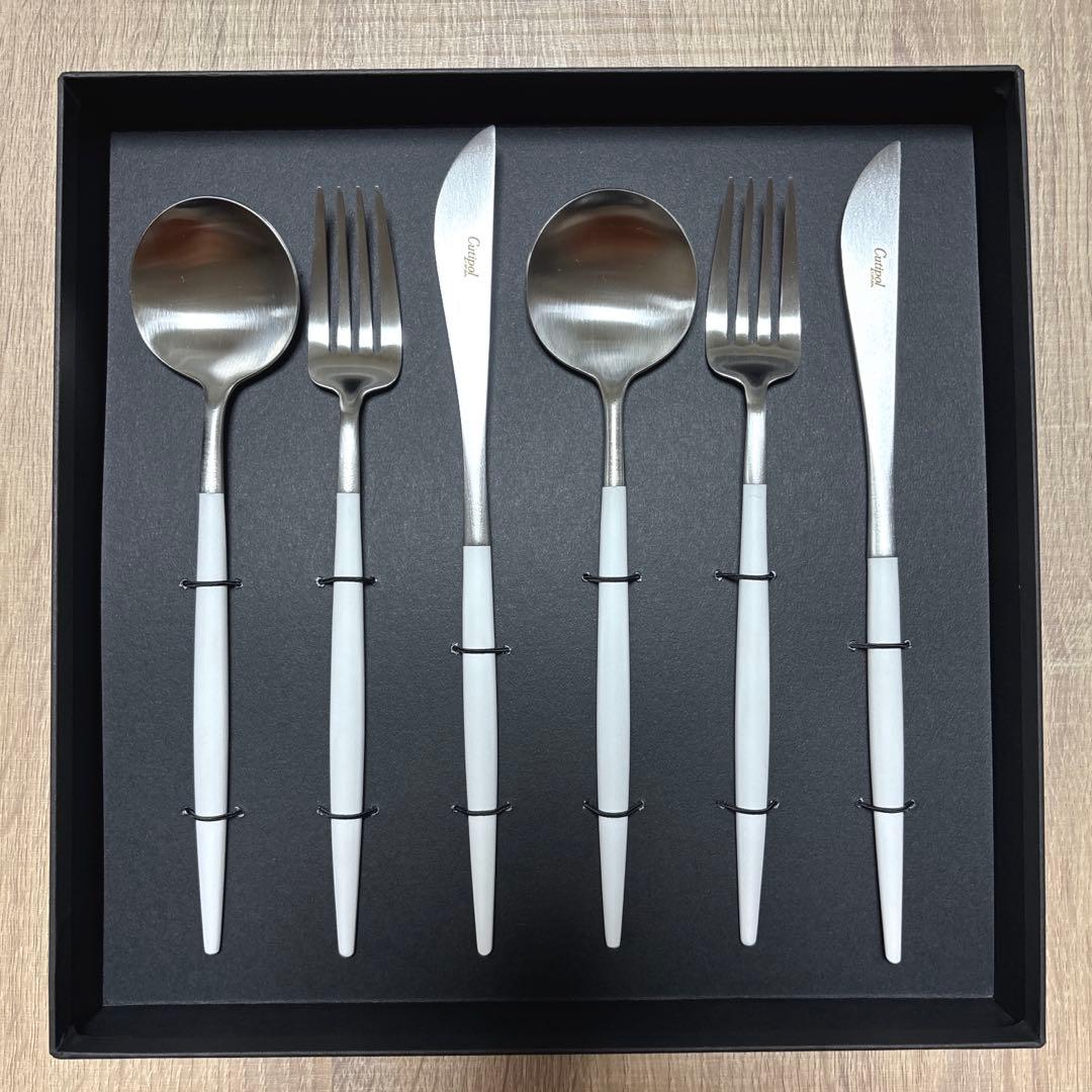 Cutipol カトラリー6点セット 楽天市場】クチポール カトラリー ゴア ディナーセット カトラリー 6点