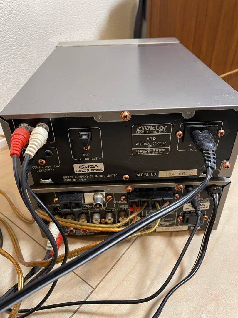 ビクター Victor コンパクトコンポーネンシステム EX-50 - メルカリ