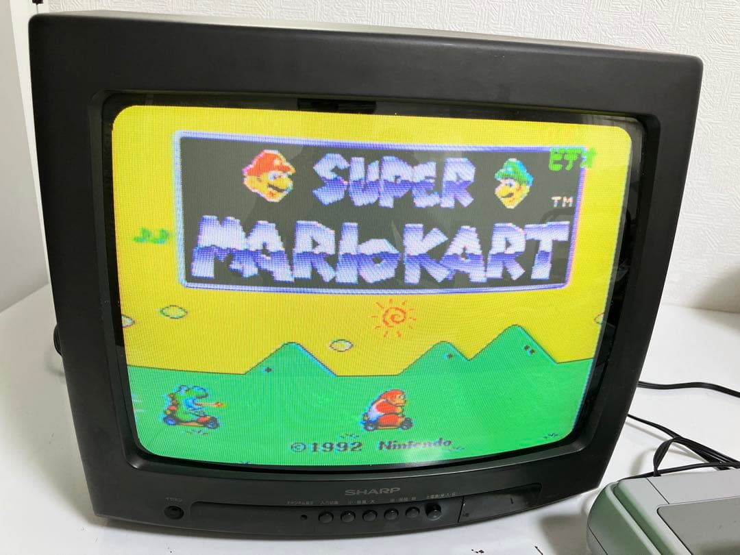 送料込み ブラウン管 カラーテレビ SHARP シャープ14C-L10 レトロ