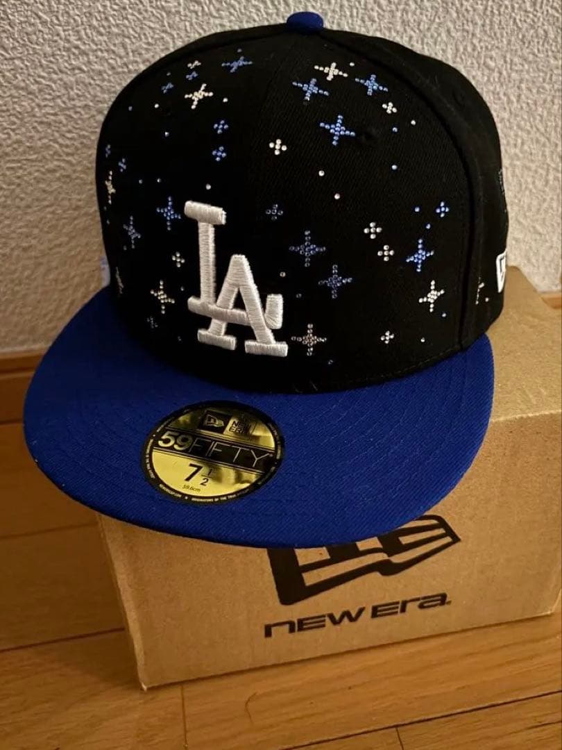 New Era 59FIFTY ジュエルキャップ スワロフスキー71/2