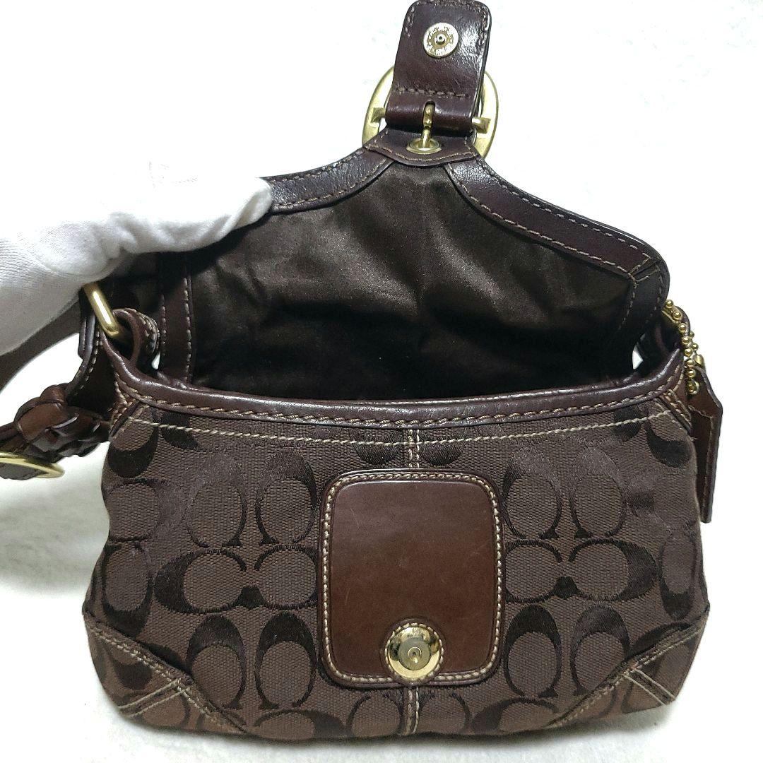 COACH ワンショルダーバッグ ソーホー シグネチャー ブリーカー 11441
