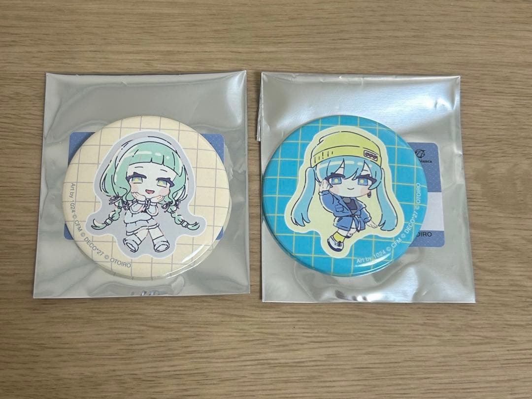 初音ミク 缶バッジ DECO*27 Deco*27展 EXHIBITION - メルカリ