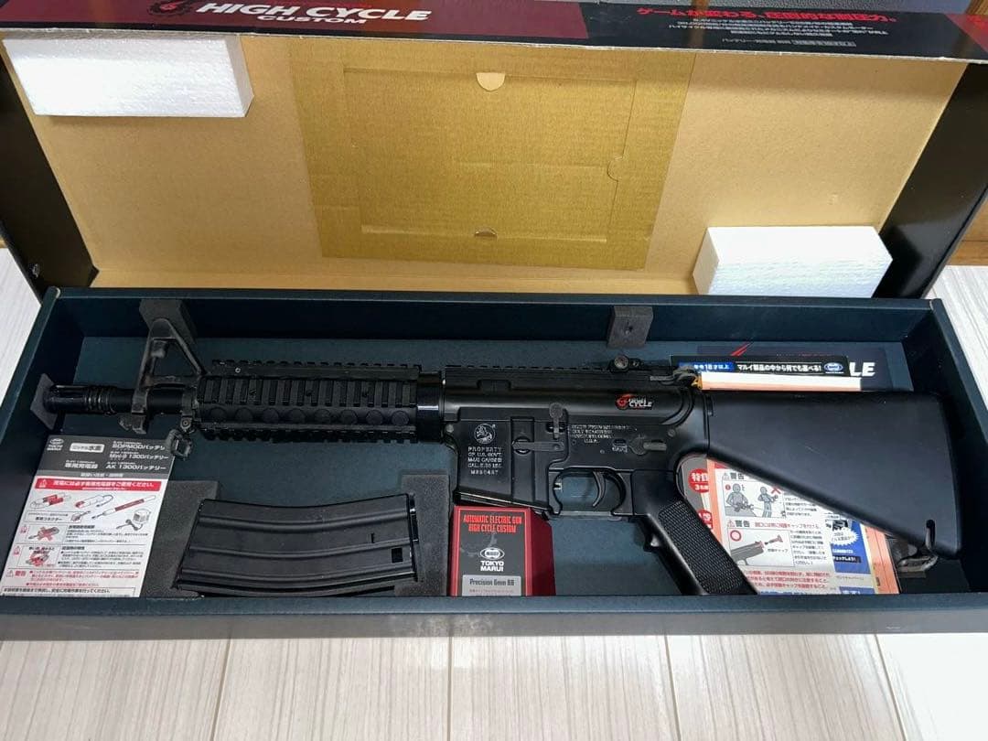 東京マルイ　M4A1 ハイサイクルカスタム 電動ガン TOKYO MARUI（東京マルイ） 電動ガン ハイサイクルカスタム M4 CRW
