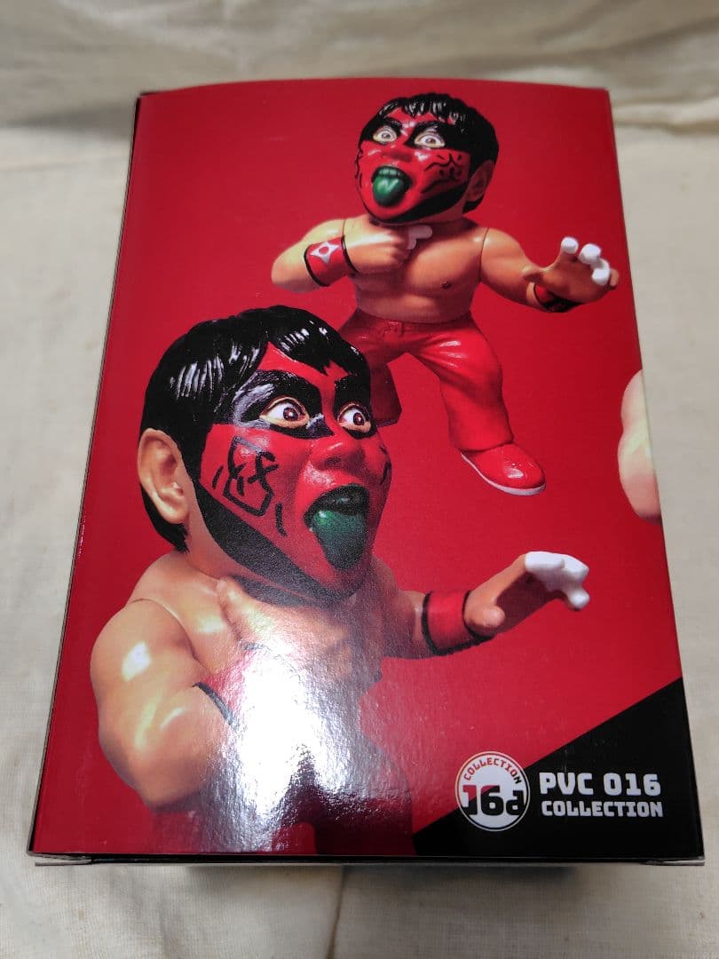 16dソフビ グレート・ムタ 90's赤ペイントVer. (武藤敬司 HAO) - メルカリ