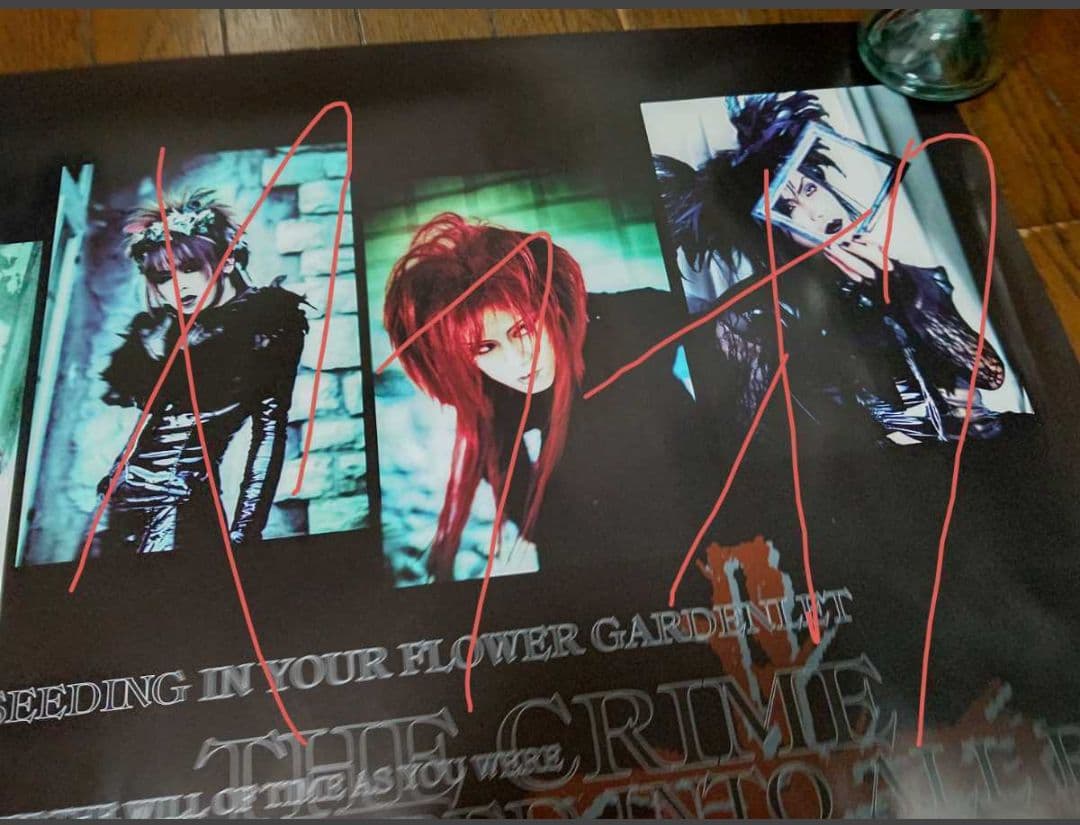 DIR EN GREY ポスター MISSA 楓 初期 非売品 - メルカリ