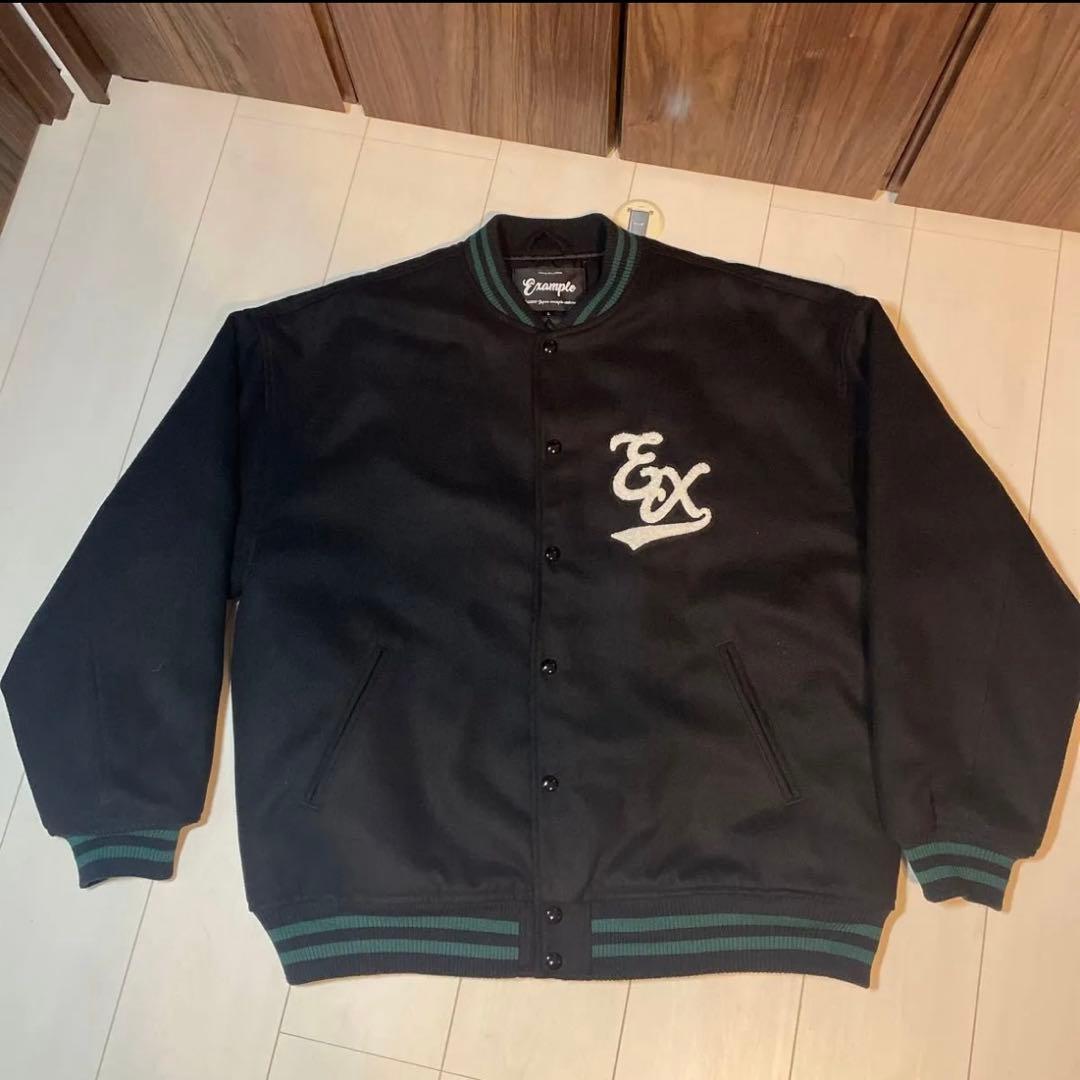 example メルトン スタジャン　エグザンプル EXAMPLE（エグザンプル）の「EXAMPLE WITH YOU MELTON STADIUM COAT