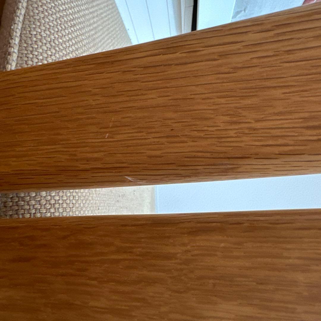 柏木工 KASHIWA 楢材 オーク材 座椅子 ベージュ系 飛騨家具 和モダン