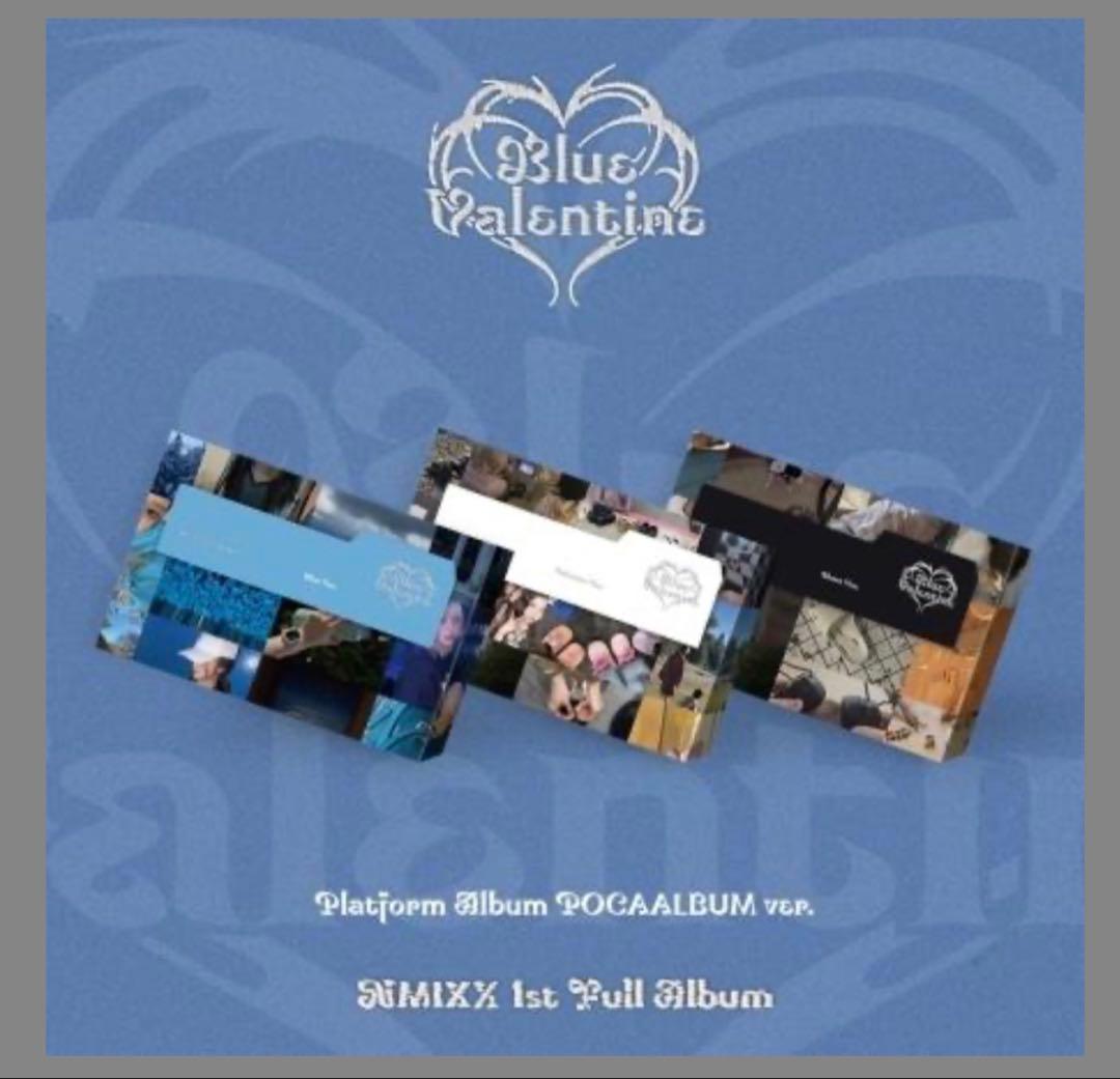 NMIXX poca blue valentine アルバム makestar - メルカリ