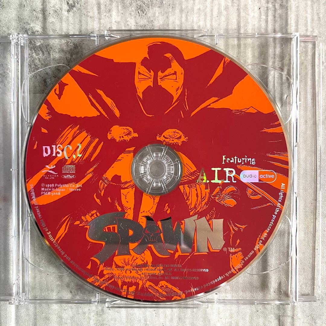SPAWN スポーン 2枚組限定CD 帯付 ポスター型ジャケット AIR ダブ