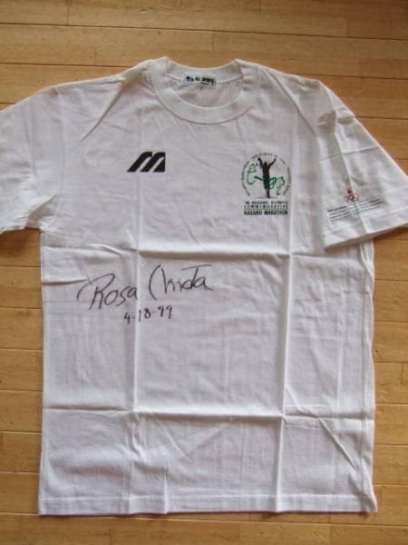 「ロサ・モタ　ワレンティナ・ミハイロヴナ・エゴロワ　直筆　Ｔシャツ」 ロサ・モタ ワレンティナ・ミハイロヴナ・エゴロワ 直筆 Tシャツ