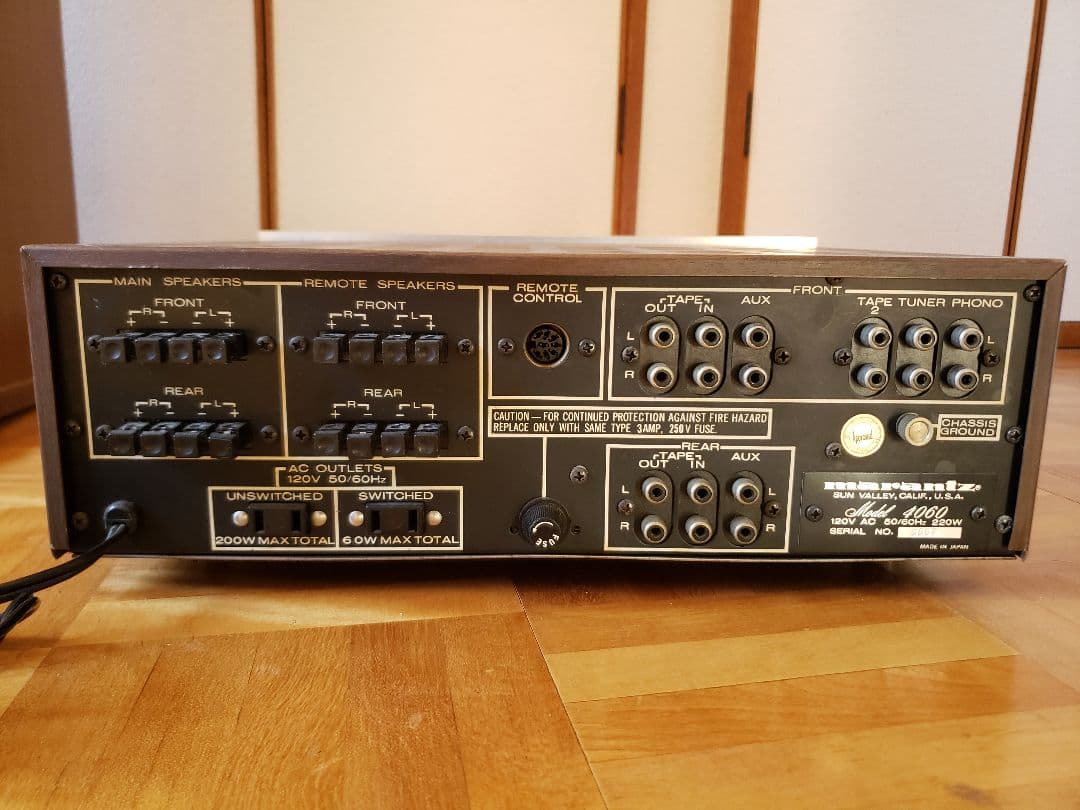 希少美品 Marantz Model4060プリメインアンプ - メルカリ