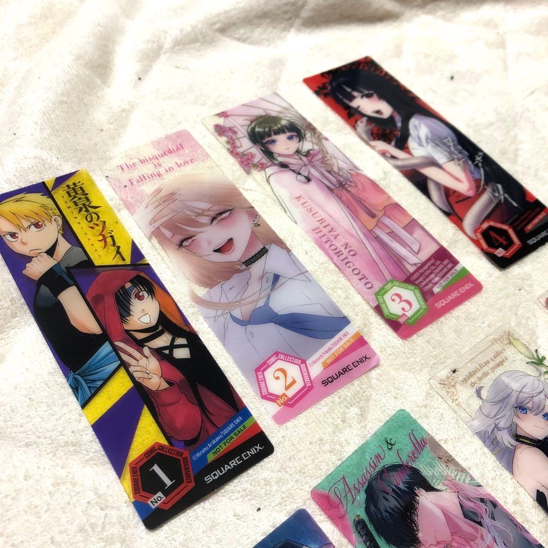 スクエアエニックス スクエニ コミッパ 2025 特典 クリアしおり 全種