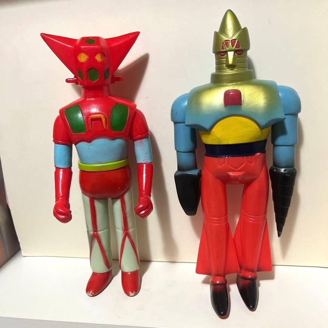 無版権 ゲッターロボ ゲッター1 パチソフビ フィギュア 当時物 - メルカリ