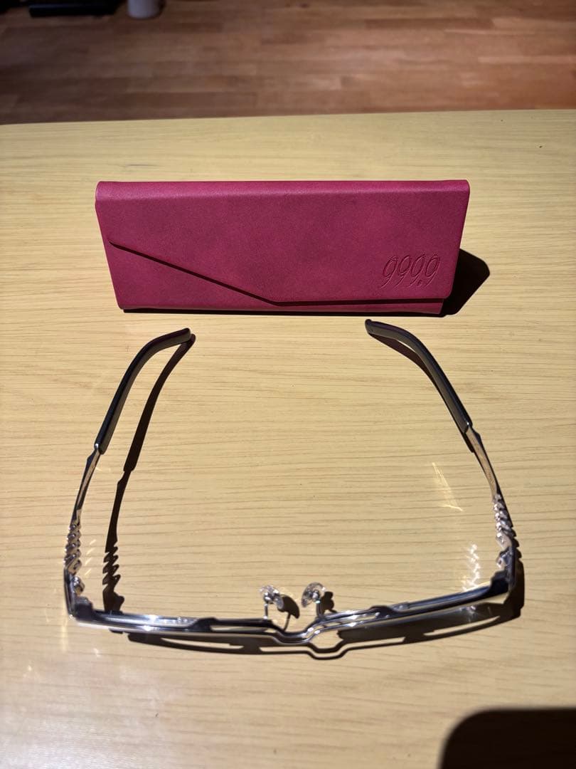 999.9フォーナインズ Sー340T シルバー アスタリスク美品 入手困難品