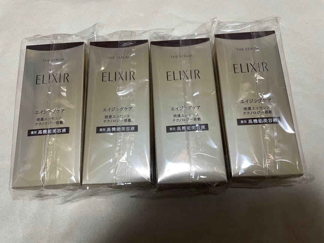 ELIXIR エリクシール シュペリエル ザ セラム aa 50mL 4本 ELIXIR(エリクシール シュペリエル) ザ セラム aa 50ml 資生堂