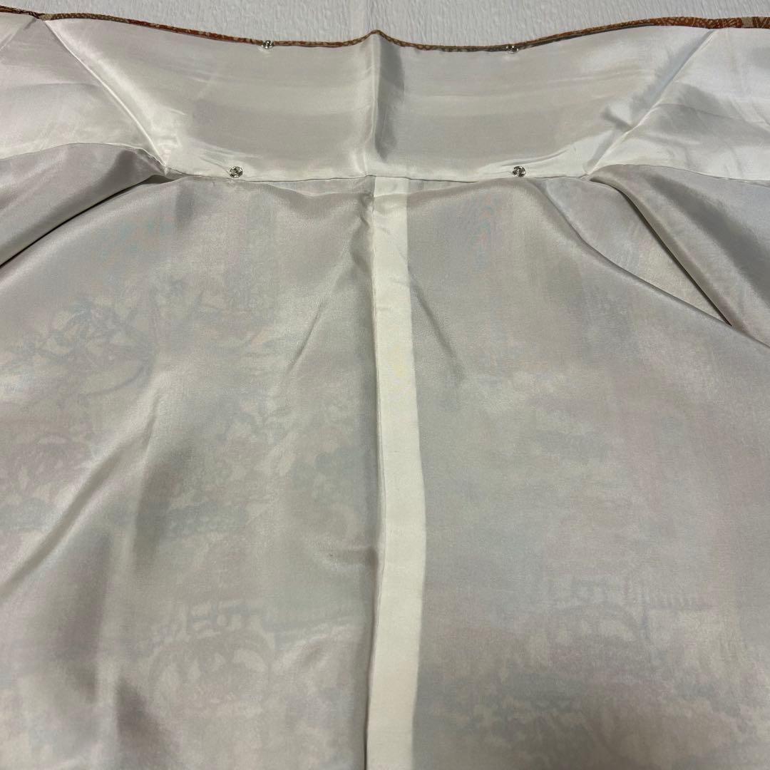 袷】西岡都巳二 紅型 訪問着12084 - メルカリ