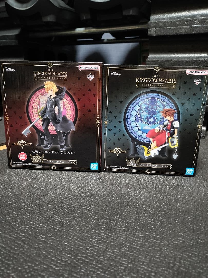 【未開封】キングダムハーツ一番くじ ロクサス ソラ フィギュア 2体セット キングダム ハーツ』新作一番くじが発売！ソラとロクサスのスタチュー