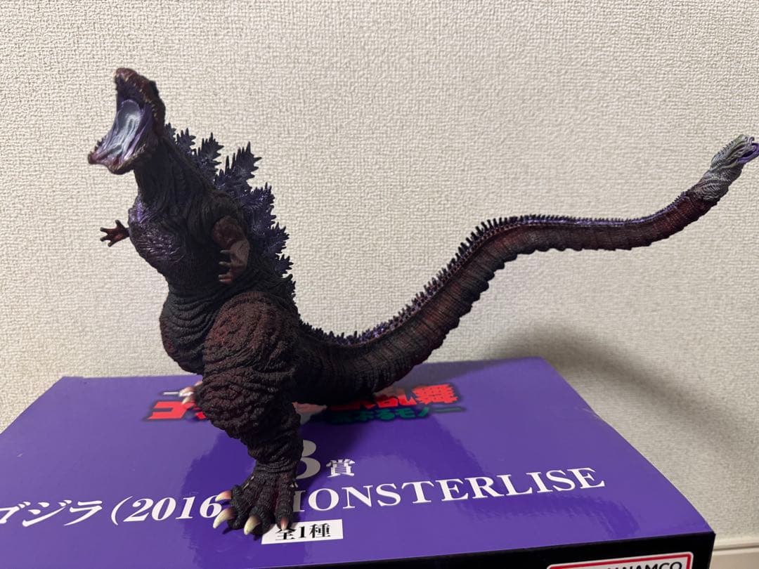 一番くじ B賞 ゴジラ2016 MONSTERLISE 開封品 - メルカリ