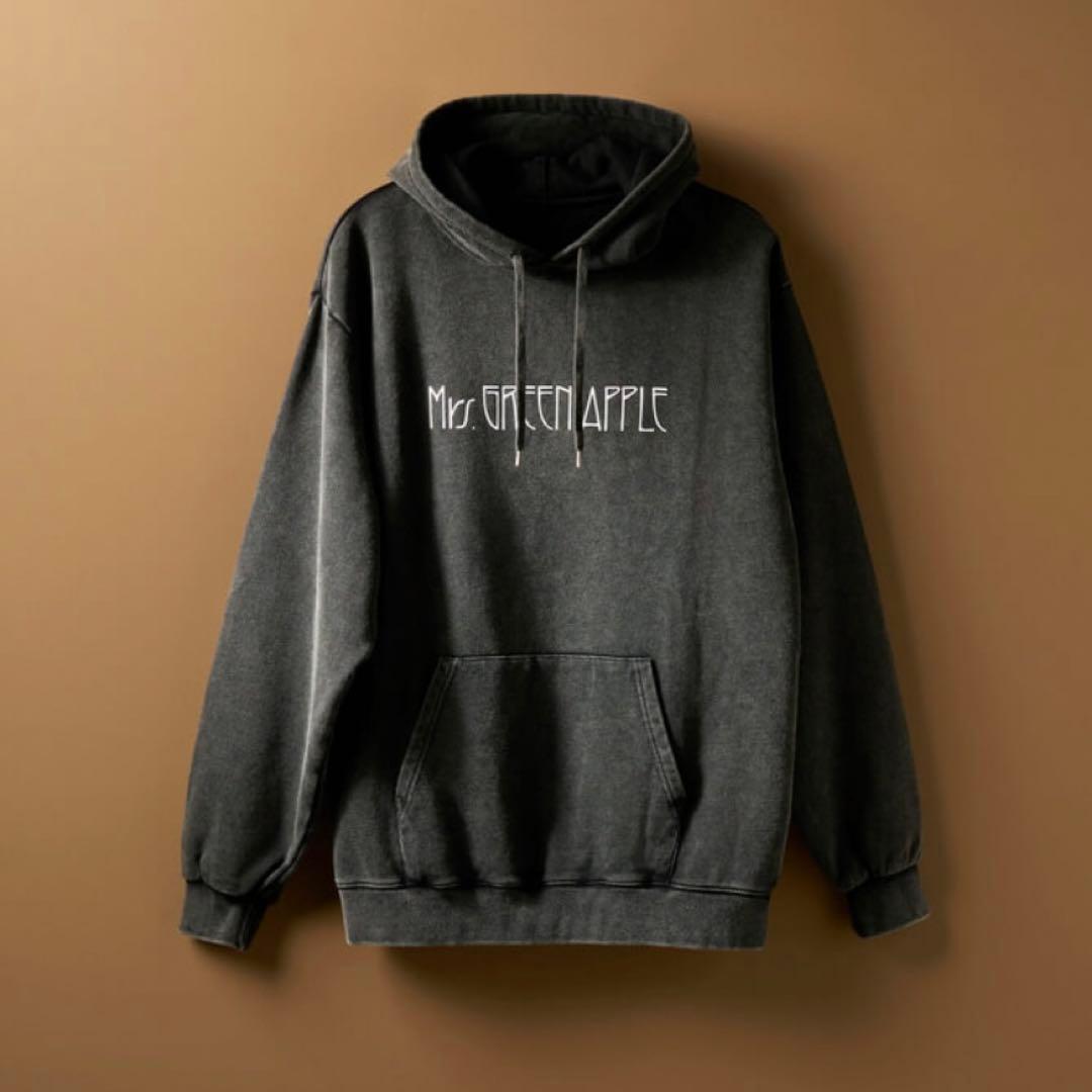 Mrs. GREEN APPLE フーディー Sサイズ ミセス バベルの塔 フーディ Sサイズ パーカーMrs. GREEN APPLE - メルカリ