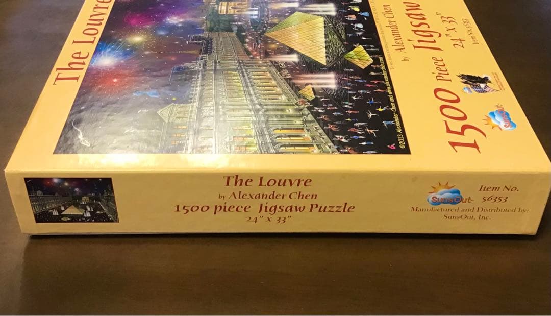 ジグソーパズル アレクサンダー・チェン 1500ピース 廃盤プレミア品