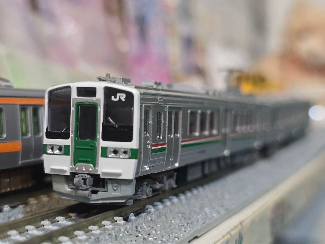 Nゲージ 719系仙台色2両セット 719系0番台 標準色 強化スカート 2両Bセット