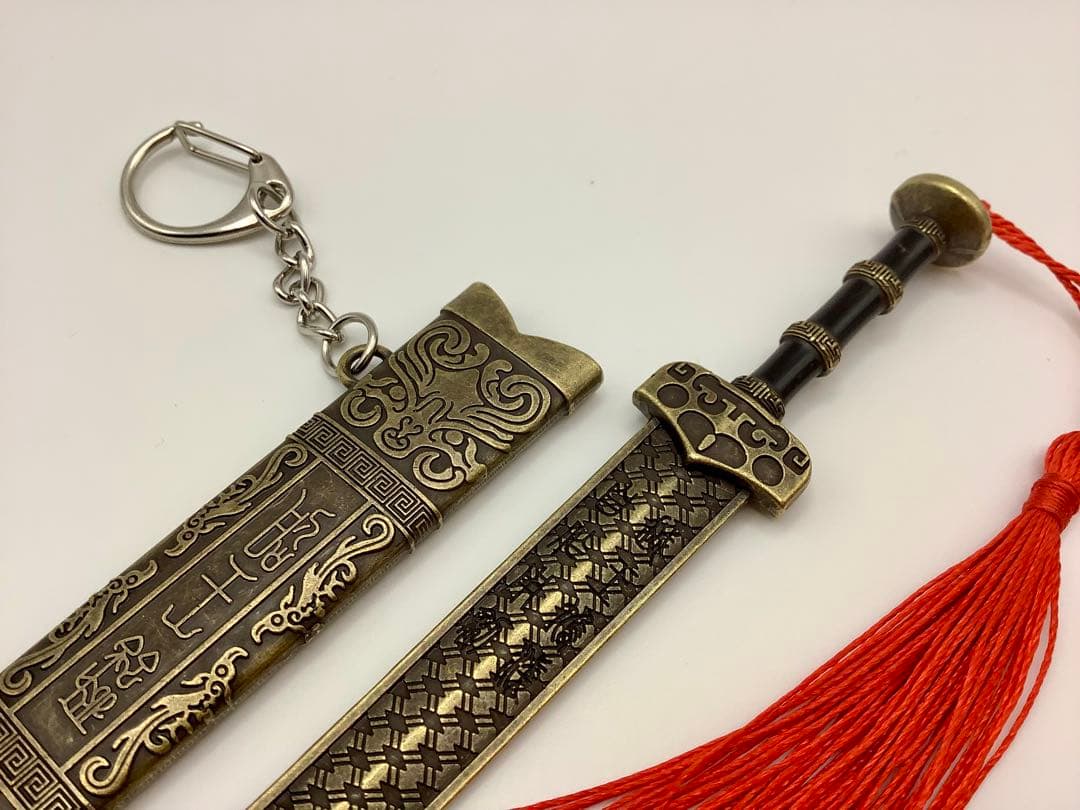 中国歴史シリーズ】名剣 越王勾践剣 ミニチュア 22cm 剣 レプリカ 合金