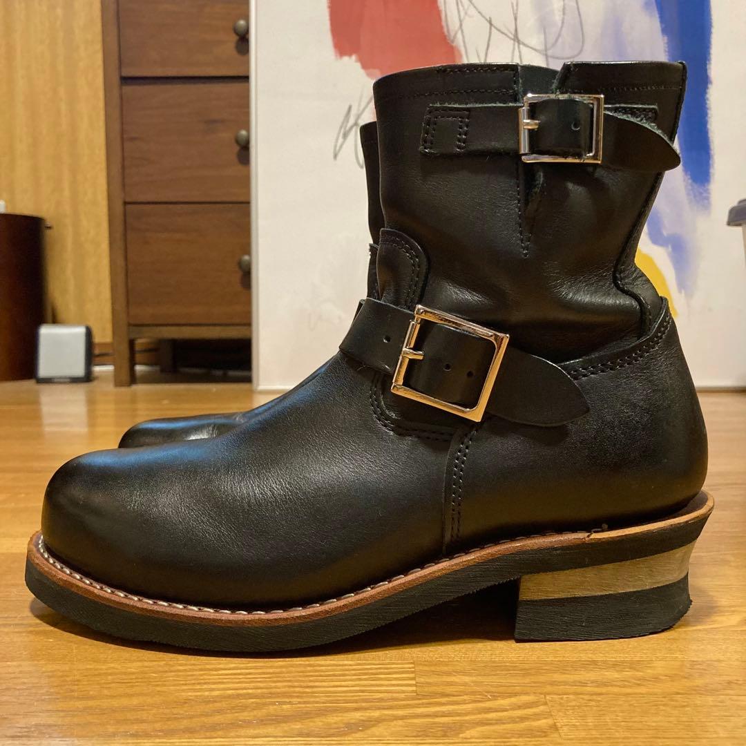 美品Hawkins ホーキンス エンジニアブーツ25㎝ - メルカリ