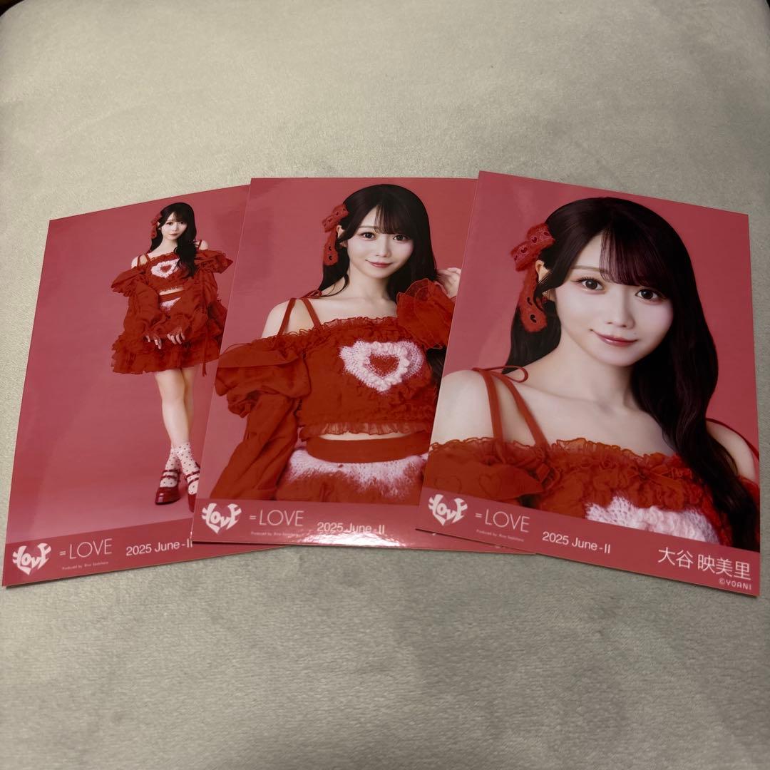 とくべちゅ 生写真 大谷映美里 コンプ イコラブ - メルカリ