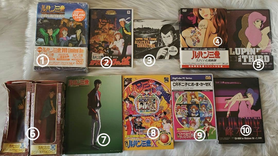ルパン三世 DVD フィギュア他セット BANPRESTO|ルパン三世フィギュアセット|【ハードオフ公式通販】オフ