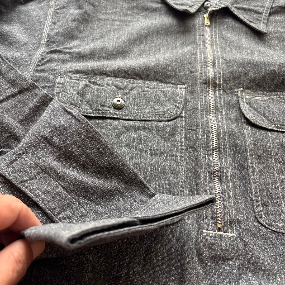 ヴィンテージ 黒シャン ブラックシャンブレー 30s SUPER BIG MAC