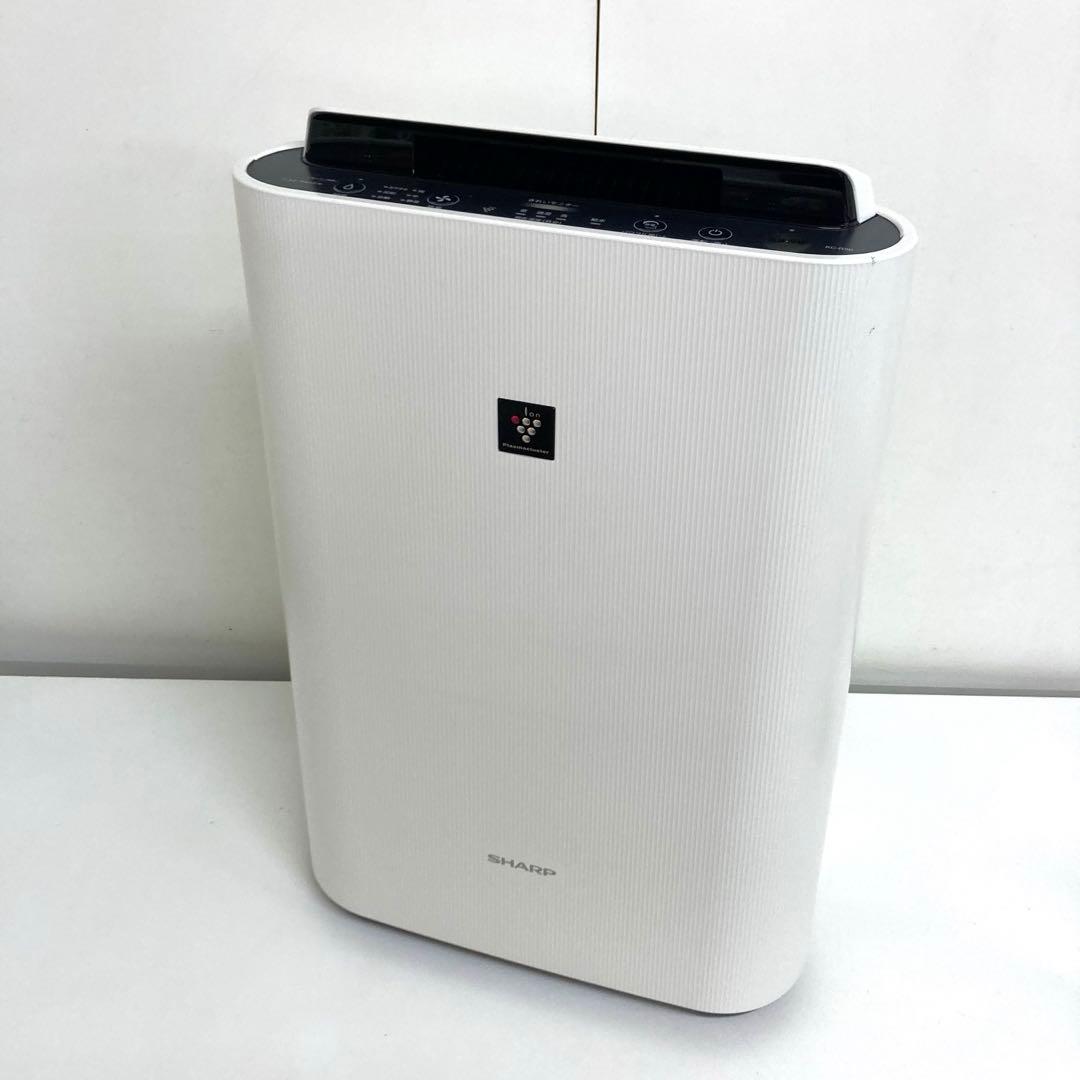 B133-48 SHARP 加湿空気清浄機 KC-R50-W Amazon | シャープ 加湿 空気清浄機 KC-R50-W プラズマクラスター 7000