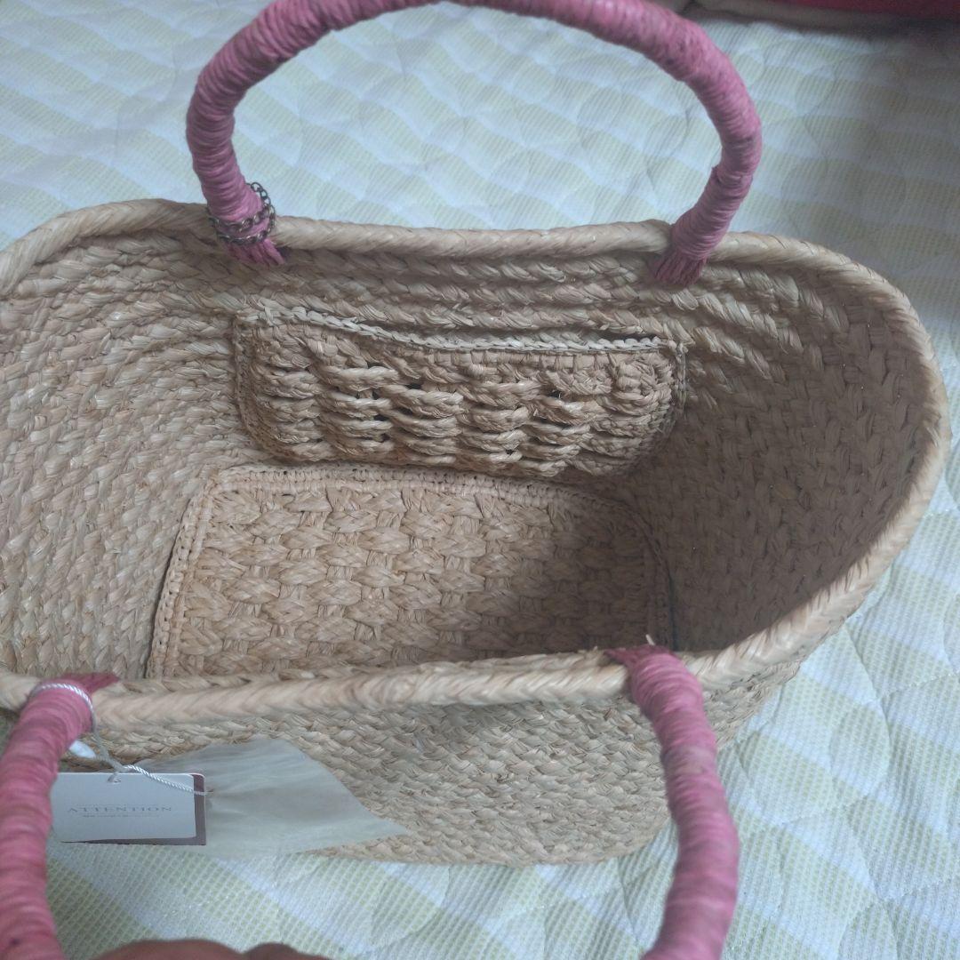ピンクハウス♡今季カゴバッグ♡新品未使用品タグ付き♡日曜日迄のお値