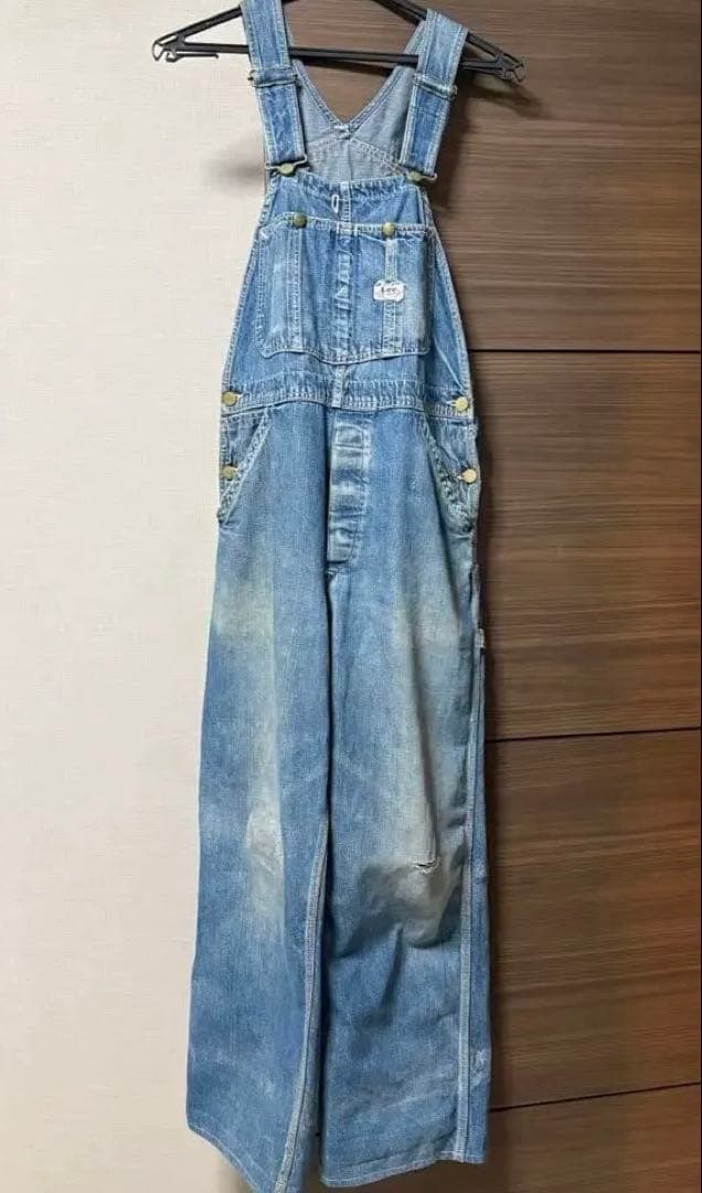 40's lee オーバーオール ビンテージ　デニム 40's 
