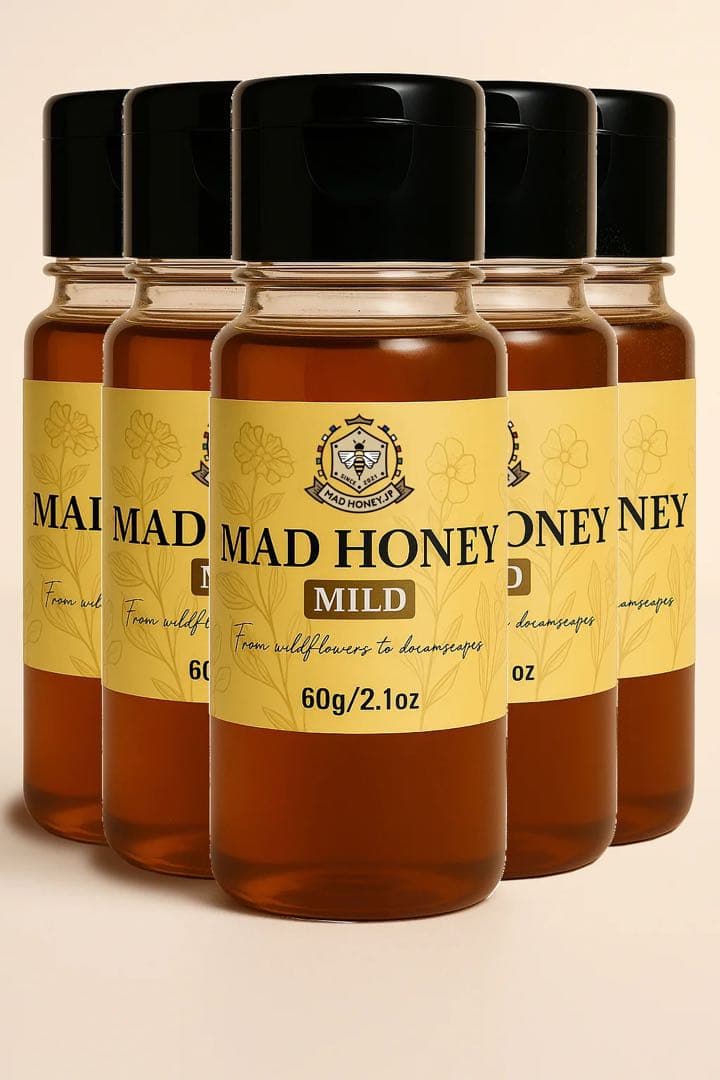 MAD HONEY MILD マッドハニー60g 5本セット マッドハニー 商品一覧 – Mad Honey JP