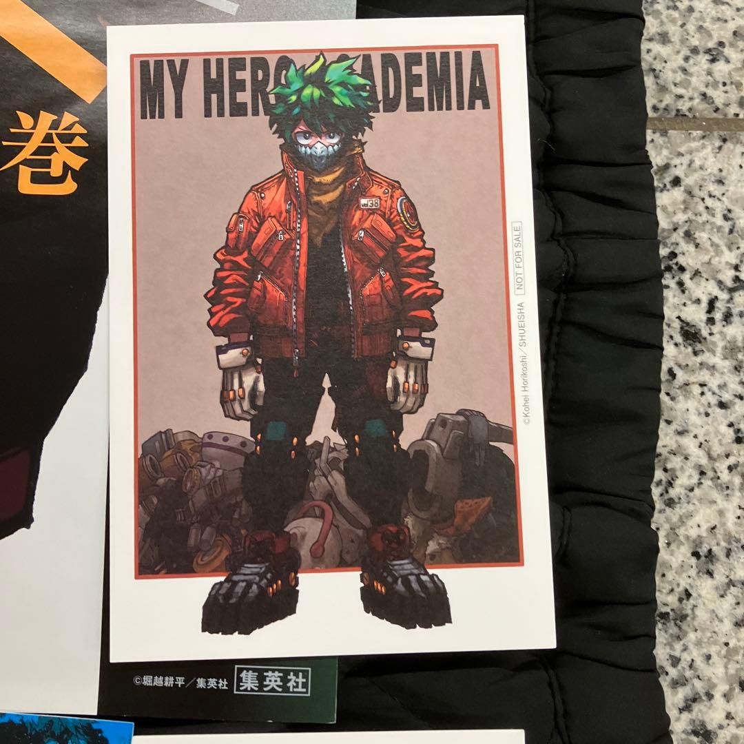 非売品 ヒロアカ販売店用ポスターカラーイラストカード - メルカリ