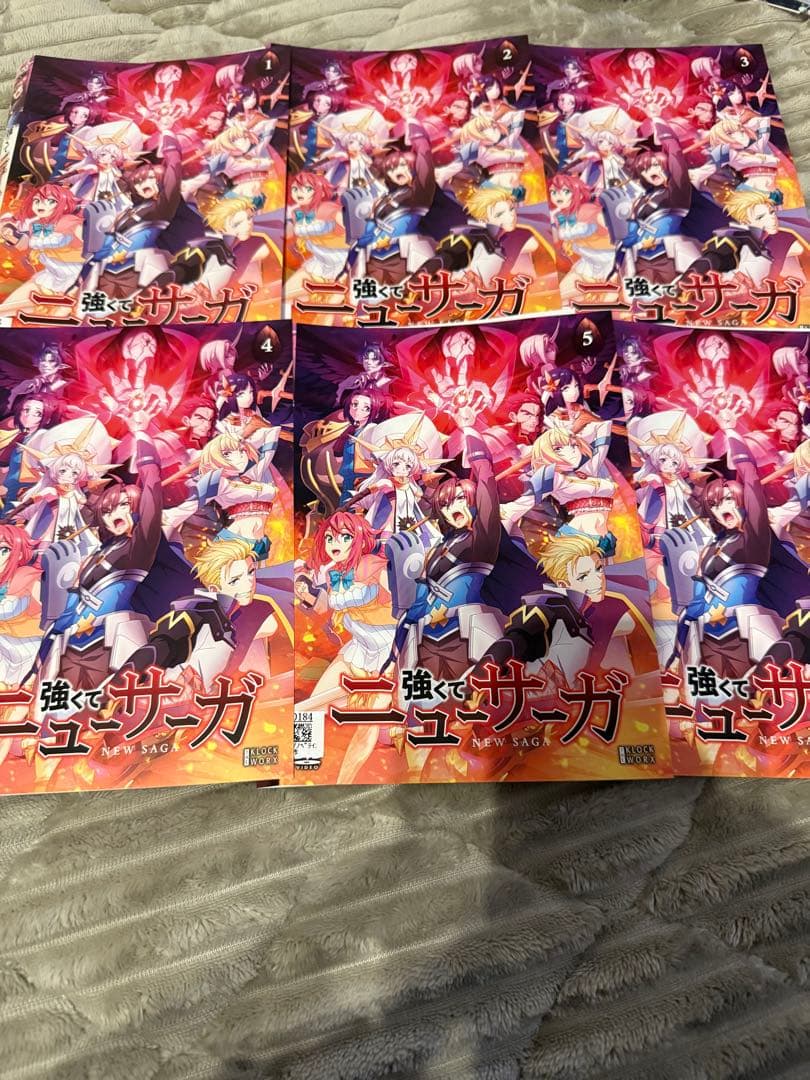 強くてニューサーガ DVD 全6巻