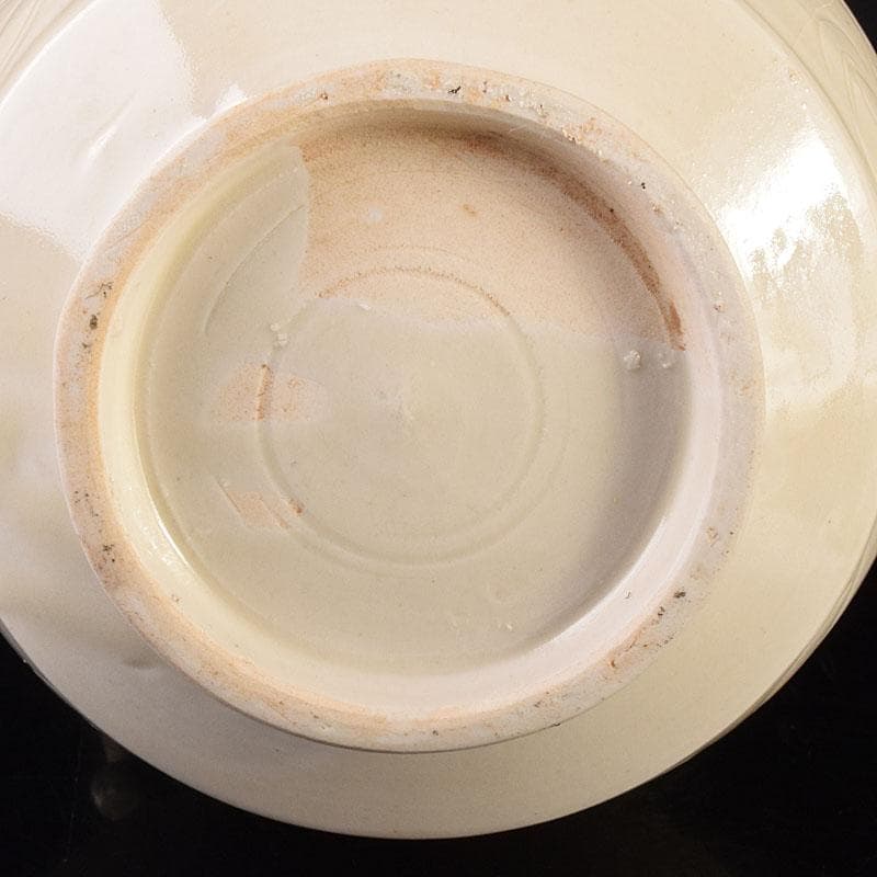 中国 徳化窯白磁 刻花文 双耳瓶 C 6946 - メルカリ