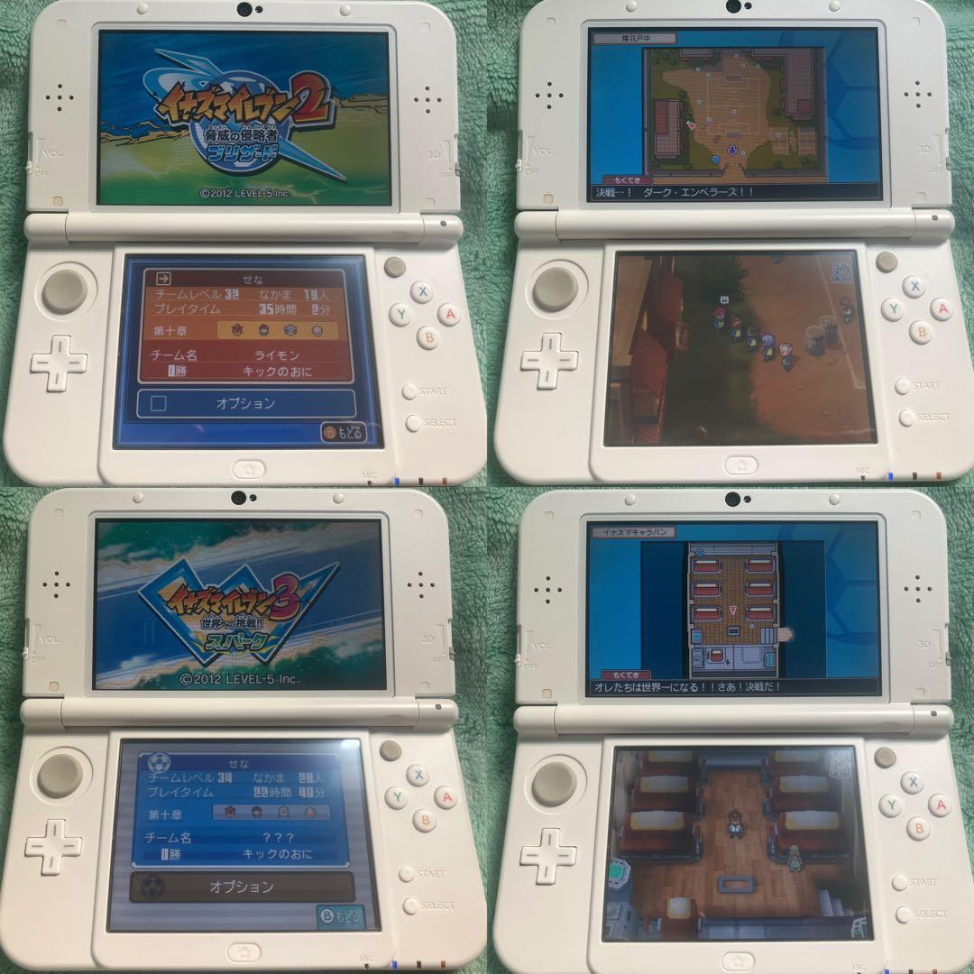 すれ違い通信MAXイナズマイレブン1・2・3!! 円堂守伝説 3DS - メルカリ