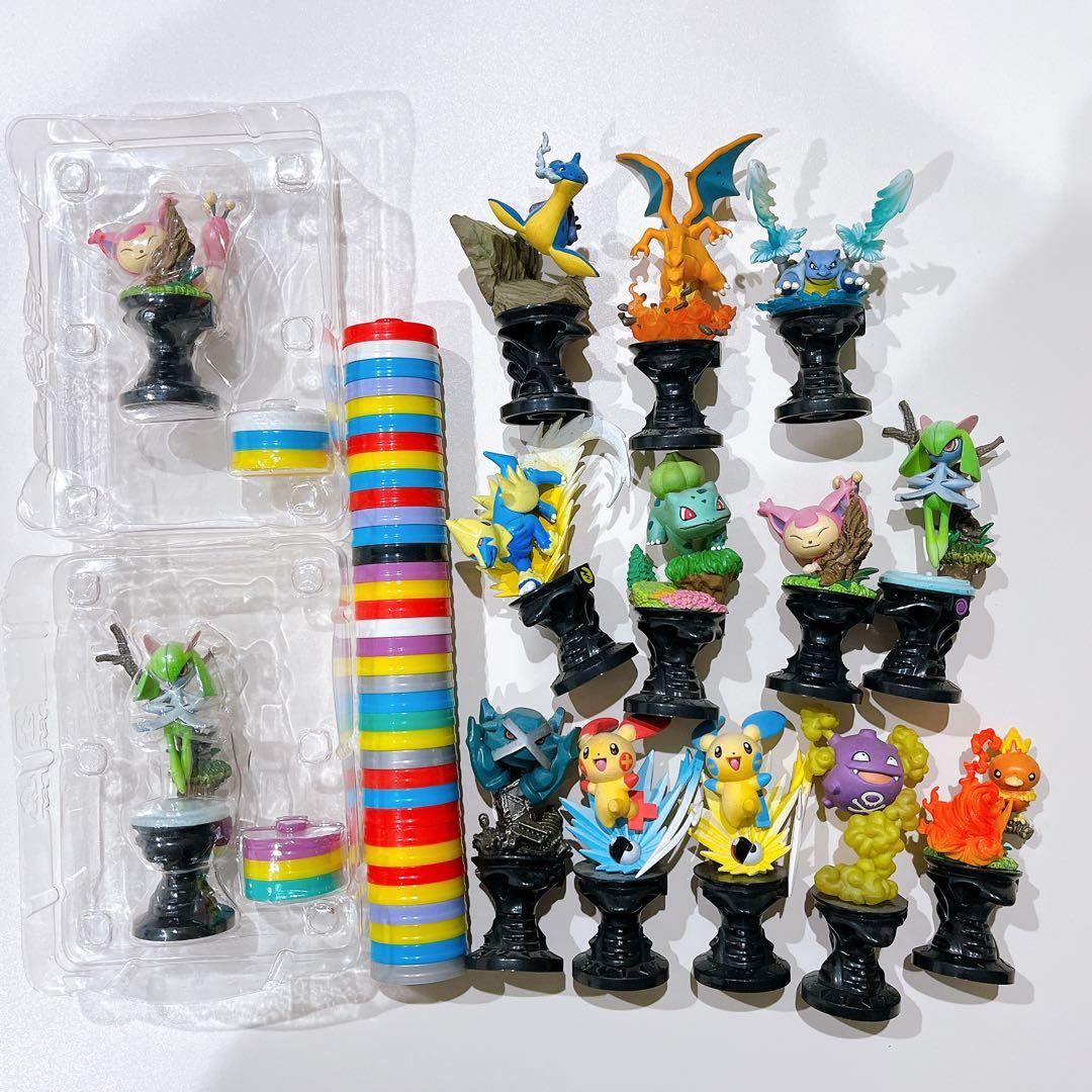 ポケモン バトルフィギア ポケモンバトルチェス 海洋堂 14体 B79