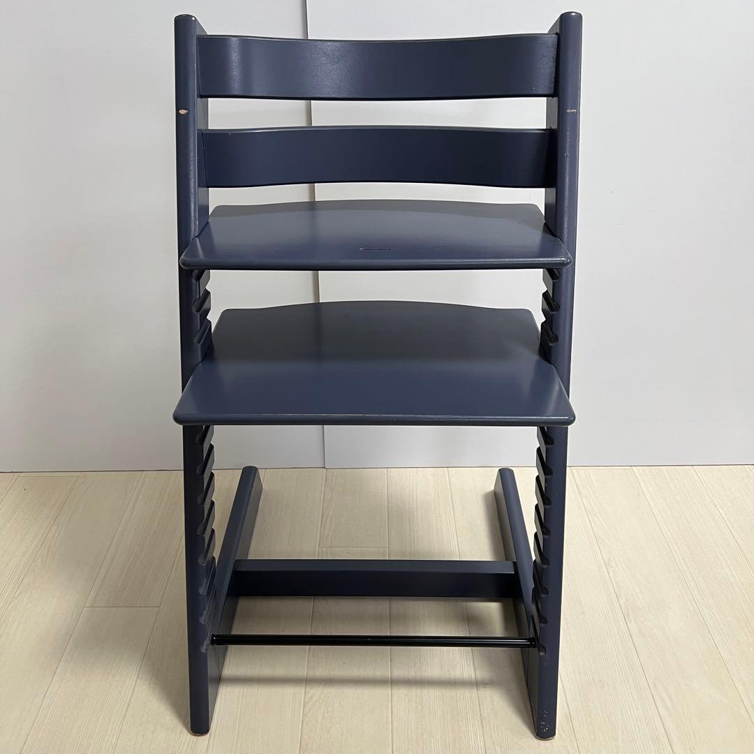 ストッケ トリップ トラップ ベビーチェア+ベビーセット ミッドナイト