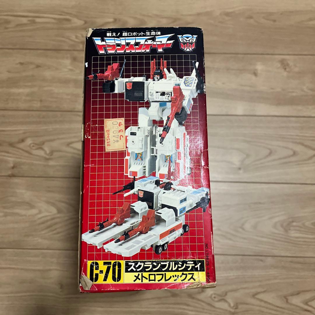 初期版！トランスフォーマー スクラブルシティ C-70メトロフレックス