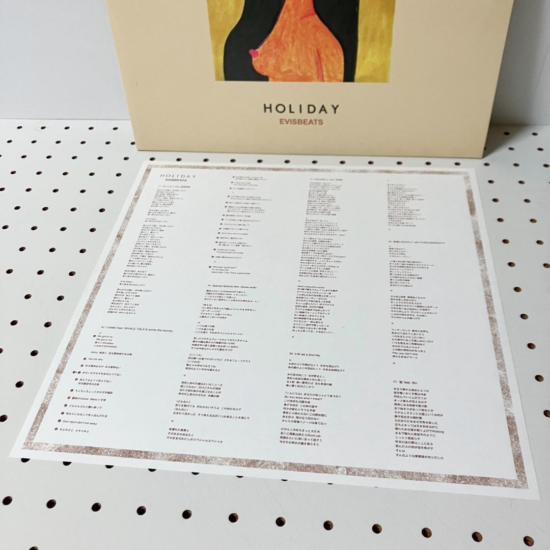 EVISBEATS HOLIDAY 田我流 asuka ando 高橋飛夢