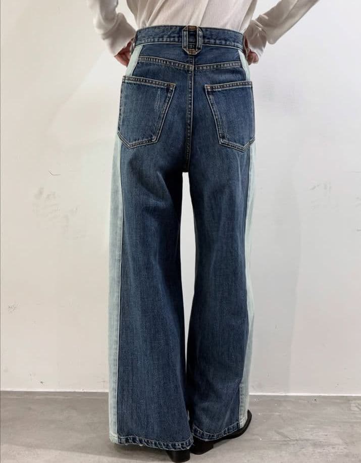 新品タグ付 2026新作 カフネ パシオーネ デニム パンツ Mサイズ Mal