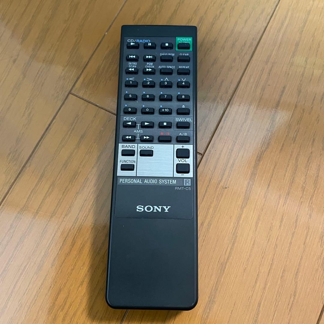SONY ZS-5 パーソナルデジタルオーディオシステム ラジカセ - メルカリ