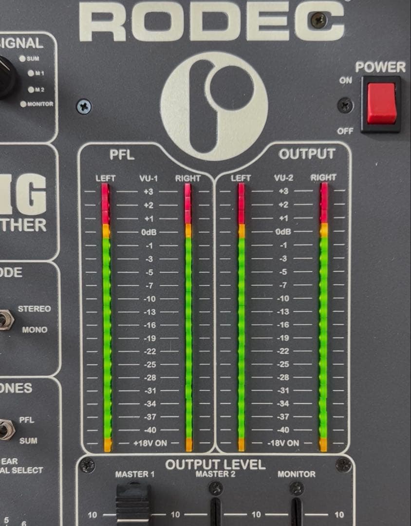 RODEC MX240 MKⅢ BIG BROTHER DJミキサー - メルカリ